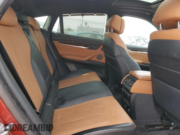 2017 BMW X6 xDrive50i with VIN 5UXKU6C53H0S99548, listed as a Copart auction lot 46370795 with 89,800 mi miles and Clean Title. Bid and sale history available at carsss.com. Image 11.
