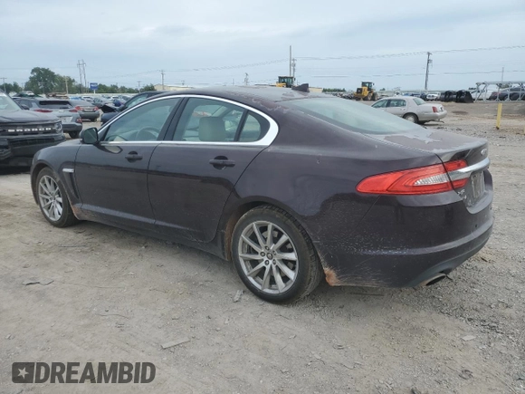 2013 Jaguar XF I4 RWD with VIN SAJWA0ES9DPU02213, listed as a Copart auction lot 69713934 with 104,088 mi miles and Salvage Title. Bid and sale history available at carsss.com. Image 2.