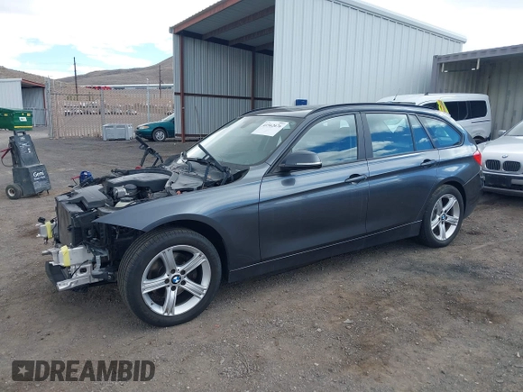 2014 BMW 3 Series 328i xDrive with VIN WBA3G7C59EKN36558, listed as a IAAI auction lot 41562676 with 129,616 mi miles and . Bid and sale history available at carsss.com. Image 18.