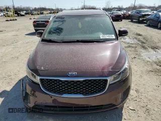 2017 Kia Sedona LX with VIN KNDMB5C19H6338583, listed as a Copart auction lot 48574955 with 140,765 mi miles and Salvage Title. Bid and sale history available at carsss.com. Image 5.