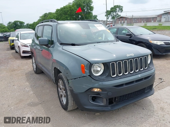 2017 Jeep Renegade Latitude z VIN ZACCJABB4HPF52900, wystawiony jako IAAI lot #42240340 z przebiegiem 110 658 mil mil oraz . Historia ofert i sprzedaży dostępna na DreamBid. Obrazek 6.