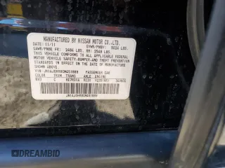 2012 Infiniti EX Journey with VIN JN1AJ0HR8CM451889, listed as a Copart auction lot 82382044 with 89,571 mi miles and Salvage Title. Bid and sale history available at DreamBid. Image 13.
