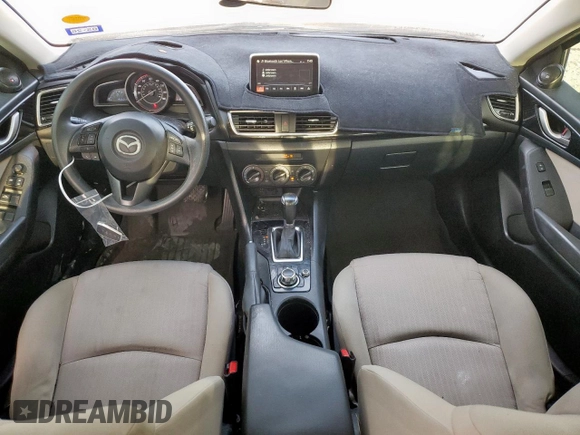 2015 Mazda 3 i Sport with VIN 3MZBM1U75FM174014, listed as a Copart auction lot 60278385 with 146,601 mi miles and Salvage title. Bid and sale history available at DreamBid. Image 8.