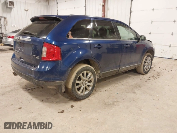 2013 Ford Edge Limited with VIN 2FMDK4KC9DBA52575, listed as a IAAI auction lot 41744647 with 160,678 mi miles. Bid and sale history available at carsss.com. Image 4.