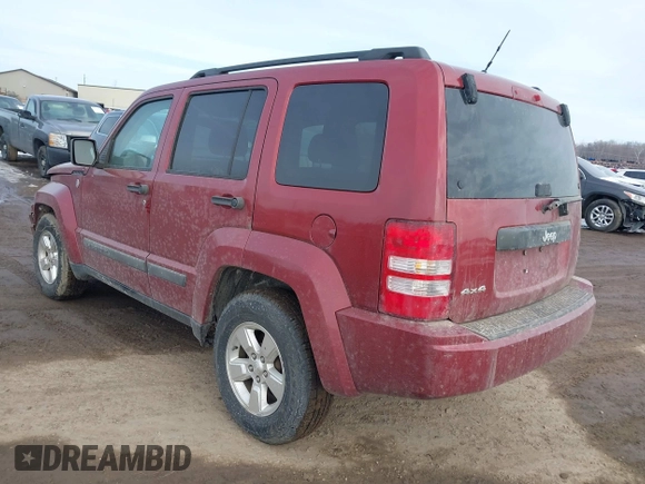2012 Jeep Liberty Sport with VIN 1C4PJMAK0CW130753, listed as a IAAI auction lot 41639680 with 147,743 mi miles and . Bid and sale history available at DreamBid. Image 3.