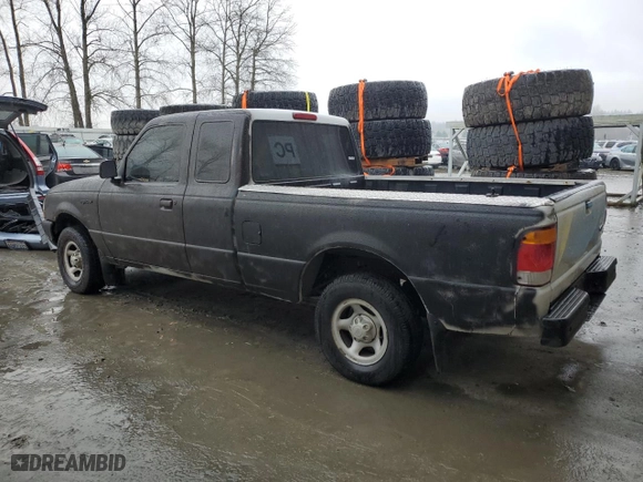 1998 Ford Ranger XL with VIN 1FTYR14U0WPA50862, listed as a Copart auction lot 89100995 with 164,788 mi miles and Clean Title. Bid and sale history available at carsss.com. Image 2.
