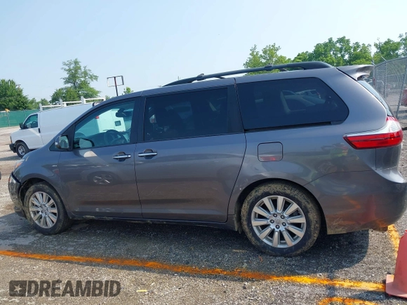 2017 Toyota Sienna XLE with VIN 5TDDZ3DC9HS183372, listed as a IAAI auction lot 42440209 with 112,199 mi miles and . Bid and sale history available at DreamBid. Image 14.