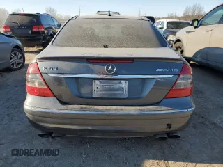 2007 Mercedes-Benz E 63 AMG with VIN WDBUF77X87B082522, listed as a Copart auction lot 42189345 with 78,835 mi miles and Salvage Title. Bid and sale history available at carsss.com. Image 6.