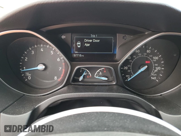 2018 Ford Focus S with VIN 1FADP3E2XJL322238, listed as a Copart auction lot 48520125 with 97,718 mi miles and Salvage Title. Bid and sale history available at carsss.com. Image 9.
