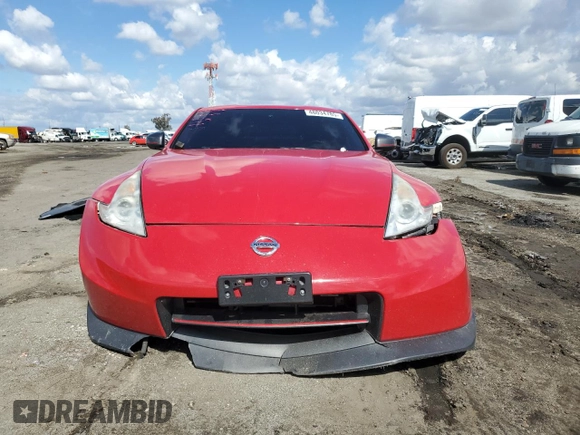 2014 Nissan 370Z Nismo with VIN JN1AZ4EH5EM630146, listed as a Copart auction lot 48034785 with Not Provided miles and Salvage Title. Bid and sale history available at DreamBid. Image 5.