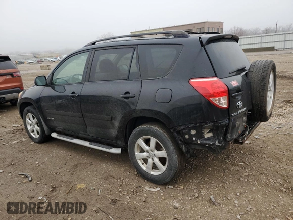 2008 Toyota RAV4 Ltd with VIN JTMZD31V586073655, listed as a Copart auction lot 86348564 with 213,657 mi miles and Salvage Title. Bid and sale history available at carsss.com. Image 2.