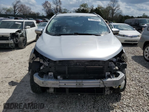 2019 Ford EcoSport SE z VIN MAJ6S3GL4KC308933, wystawiony jako Copart lot #51759925 z przebiegiem 137 584 mil mil oraz Szkoda całkowita • Salvage title. Historia ofert i sprzedaży dostępna na DreamBid. Obrazek 5.