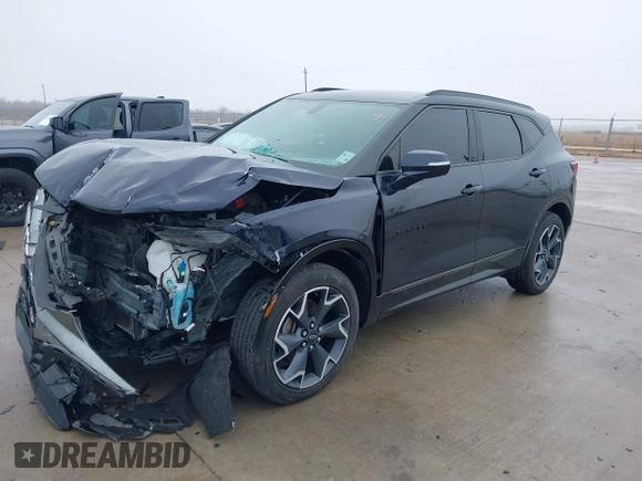 2020 Chevrolet Blazer RS with VIN 3GNKBERS5LS546592, listed as a IAAI auction lot 41365422 with 99,943 mi miles and . Bid and sale history available at DreamBid. Image 16.