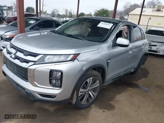 2021 Mitsubishi Outlander Sport ES with VIN JA4APUAU1MU006049, listed as a IAAI auction lot 41598661 with 54,612 mi miles. Bid and sale history available at carsss.com. Image 17.