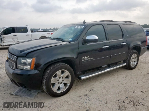 2012 Chevrolet Suburban LT with VIN 1GNSCJE01CR325049, listed as a Copart auction lot 56212525 with 264,000 mi miles and Clean title. Bid and sale history available at DreamBid. Image 1.