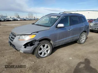 2007 Hyundai Santa Fe SE with VIN 5NMSH73E87H088677, listed as a Copart auction lot 52955055 with 235,351 mi miles and Salvage title. Bid and sale history available at DreamBid. Image 1.