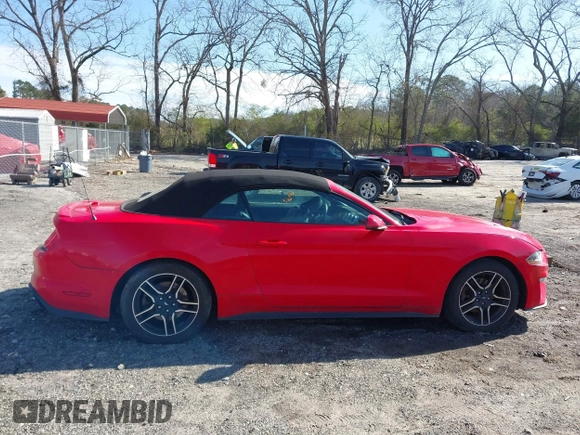 2018 Ford Mustang EcoBoost Premium with VIN 1FATP8UH6J5136067, listed as a IAAI auction lot 41747202 with 174,000 mi miles and . Bid and sale history available at carsss.com. Image 13.