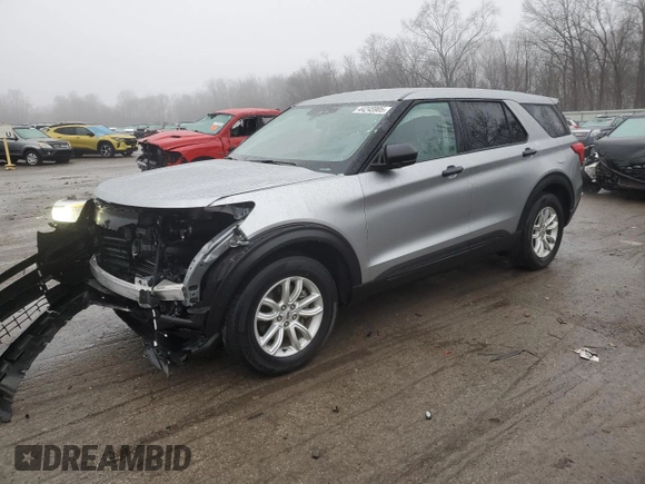 2021 Ford Explorer with VIN 1FMSK8BH5MGA13565, listed as a Copart auction lot 44245905 with 46,905 mi miles and Salvage Title. Bid and sale history available at carsss.com. Image 1.
