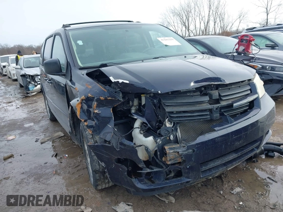 2010 Dodge Grand Caravan Hero with VIN 2D4RN3D17AR489553, listed as a IAAI auction lot 41441219 with 158,630 mi miles and . Bid and sale history available at DreamBid. Image 1.