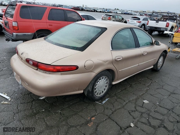 1996 Mercury Sable LS with VIN 1MELM53S0TA607489, listed as a Copart auction lot 85730734 with 113,214 mi miles and Salvage Title. Bid and sale history available at carsss.com. Image 3.