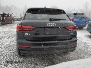 2023 Audi Q3 S line Premium with VIN WA1DECF33P1090295, listed as a Copart auction lot 45247155 with Not provided miles and Salvage title. Bid and sale history available at DreamBid. Image 6.