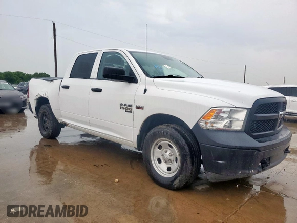 2019 Ram 1500 Tradesman z VIN 1C6RR7KT7KS692902, wystawiony jako Copart lot #55839745 z przebiegiem 74 437 mil mil oraz Czysty tytuł • Clean title. Historia ofert i sprzedaży dostępna na DreamBid. Obrazek 4.