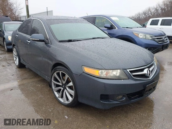 2007 Acura TSX with VIN JH4CL968X7C008880, listed as a IAAI auction lot 41721314 with 257,909 mi miles. Bid and sale history available at carsss.com. Image 1.