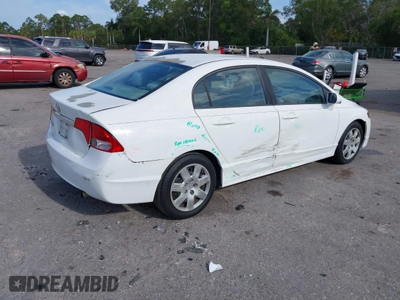 2010 Honda Civic LX with VIN 2HGFA1F54AH533810, listed as a IAAI auction lot 42171253 with 211,551 mi miles and . Bid and sale history available at DreamBid. Image 4.