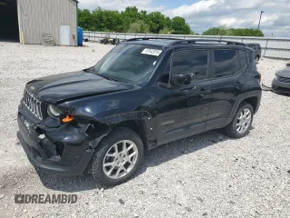 2019 Jeep Renegade Latitude z VIN ZACNJBBB9KPK59741, wystawiony jako Copart lot #57942015 z przebiegiem 61 047 mil mil oraz Szkoda całkowita • Salvage title. Historia ofert i sprzedaży dostępna na DreamBid. Obrazek 1.