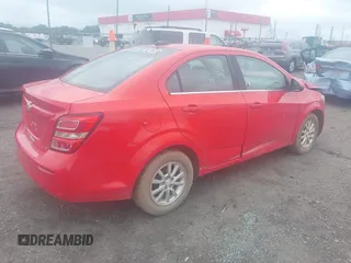 2017 Chevrolet Sonic LT with VIN 1G1JD5SH7H4105396, listed as a IAAI auction lot 42343534 with 122,878 mi miles and . Bid and sale history available at DreamBid. Image 4.