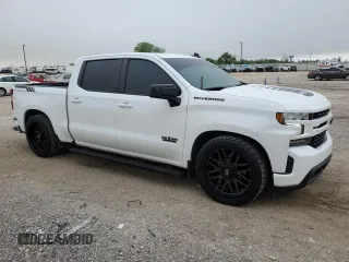 2021 Chevrolet Silverado 1500 RST with VIN 1GCPWDED3MZ129268, listed as a Copart auction lot 52004505 with 75,090 mi miles and Clean Title. Bid and sale history available at DreamBid. Image 4.