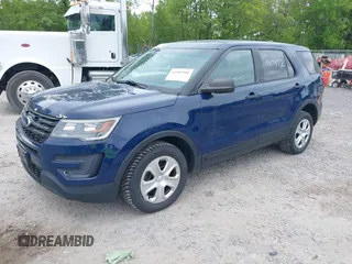 2016 Ford Police Interceptor Utility z VIN 1FM5K8AT5GGC07732, wystawiony jako IAAI lot #42283906 z przebiegiem 214 110 mil mil oraz . Historia ofert i sprzedaży dostępna na DreamBid. Obrazek 2.
