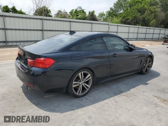 2015 BMW 4 Series 435i with VIN WBA3R1C55FK194292, listed as a Copart auction lot 55759815 with 88,227 mi miles and Clean title. Bid and sale history available at DreamBid. Image 3.