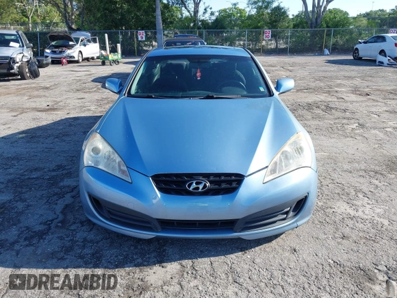 2011 Hyundai Genesis Coupe with VIN KMHHT6KD8BU044185, listed as a IAAI auction lot 42189787 with 136,039 mi miles and . Bid and sale history available at DreamBid. Image 12.
