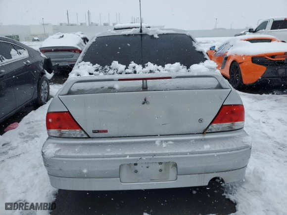 2003 Mitsubishi Lancer OZ-Rally with VIN JA3AJ86EX3U118264, listed as a Copart auction lot 45312315 with 260,841 mi miles and Salvage Title. Bid and sale history available at carsss.com. Image 6.