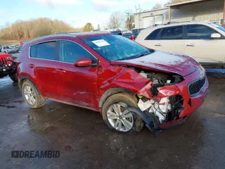 2018 Kia Sportage LX z VIN KNDPMCAC8J7360591, wystawiony jako IAAI lot #38685134 z przebiegiem 95 649 mil mil oraz . Historia ofert i sprzedaży dostępna na DreamBid. Obrazek 1.