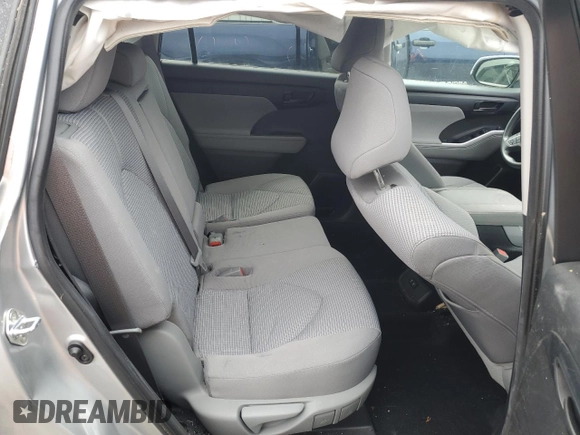 2020 Toyota Highlander L with VIN 5TDCZRAH2LS507172, listed as a Copart auction lot 51814455 with 46,827 mi miles and Salvage title. Bid and sale history available at DreamBid. Image 11.