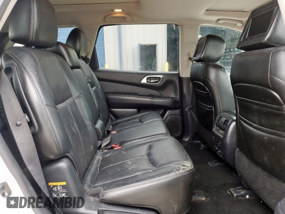 2013 Nissan Pathfinder Platinum with VIN 5N1AR2MM1DC645629, listed as a Copart auction lot 58501165 with 172,776 mi miles and Clean title. Bid and sale history available at DreamBid. Image 11.