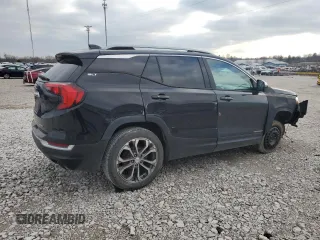 2018 GMC Terrain SLT with VIN 3GKALVEX5JL144330, listed as a Copart auction lot 85432684 with 95,737 mi miles and Salvage Title. Bid and sale history available at DreamBid. Image 3.