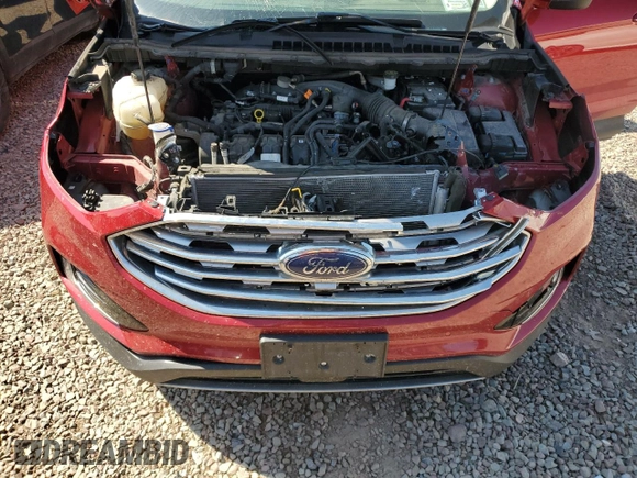 2020 Ford Edge Titanium with VIN 2FMPK4K93LBA02724, listed as a Copart auction lot 62760535 with 127,634 mi miles and Salvage title. Bid and sale history available at DreamBid. Image 11.