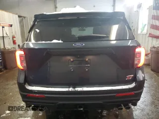 2024 Ford Explorer ST with VIN 1FM5K8GC1RGA38643, listed as a Copart auction lot 42594855 with 9,093 mi miles and Salvage Title. Bid and sale history available at carsss.com. Image 6.