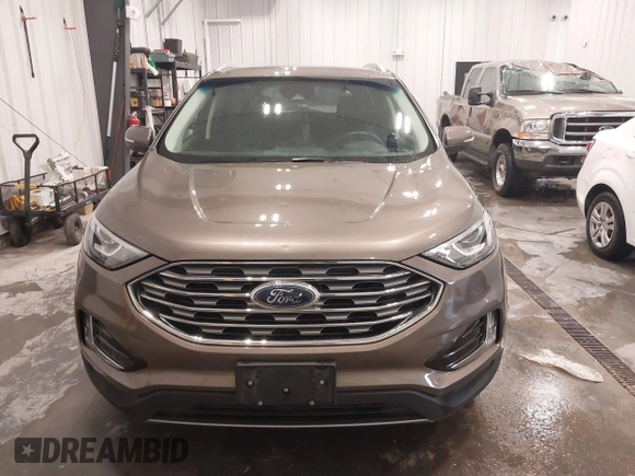 2019 Ford Edge SEL with VIN 2FMPK4J95KBC47749, listed as a IAAI auction lot 41959139 with 81,165 mi miles. Bid and sale history available at carsss.com. Image 12.