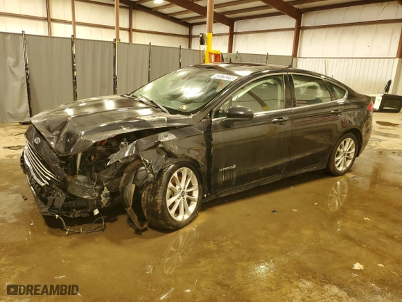 2019 Ford Fusion Hybrid SE with VIN 3FA6P0LU2KR118936, listed as a Copart auction lot 43375225 with 88,189 mi miles and Clean Title. Bid and sale history available at carsss.com. Image 1.