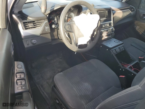 2017 Chevrolet Tahoe Commercial with VIN 1GNLCDEC1HR217988, listed as a Copart auction lot 77778574 with 0 mi miles and Salvage Title. Bid and sale history available at carsss.com. Image 8.