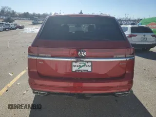 2025 Volkswagen Atlas SEL Premium R-Line z VIN 1V2FR2CAXSC505883, wystawiony jako Copart lot #44755475 z przebiegiem Nie podano mil oraz Szkoda całkowita • Salvage title. Historia ofert i sprzedaży dostępna na DreamBid. Obrazek 6.