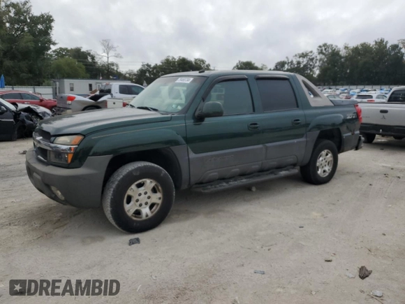 2003 Chevrolet Avalanche with VIN 3GNEK13T83G160677, listed as a Copart auction lot 79468734 with Not Provided miles and Clean Title. Bid and sale history available at DreamBid. Image 1.