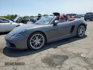 2023 Porsche Boxster with VIN WP0CA2A8XPS205012, listed as a Copart auction lot 59176455 with Not provided miles and Salvage title. Bid and sale history available at DreamBid. Image 1.