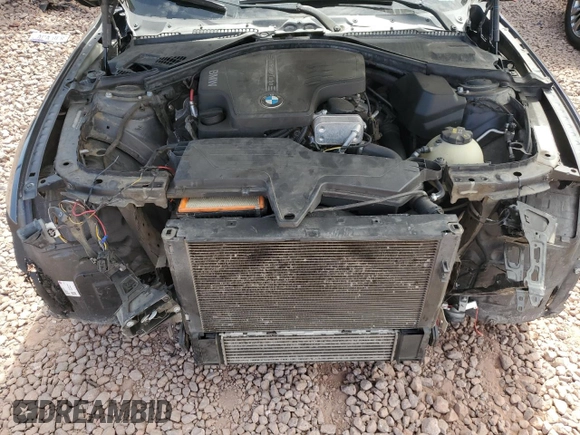 2015 BMW 3 Series 320i with VIN WBA3B1G59FNT01695, listed as a Copart auction lot 50655635 with 133,405 mi miles and Salvage Title. Bid and sale history available at carsss.com. Image 11.