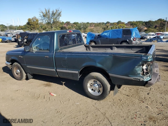 1995 Ford Ranger Splash with VIN 1FTCR10U4STA53815, listed as a Copart auction lot 75315324 with 194,084 mi miles and Salvage Title. Bid and sale history available at carsss.com. Image 2.