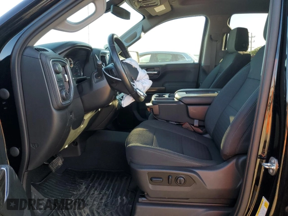2021 Chevrolet Silverado 1500 LT with VIN 1GCRWCEKXMZ303497, listed as a Copart auction lot 72714484 with 48,682 mi miles and Salvage Title. Bid and sale history available at DreamBid. Image 7.